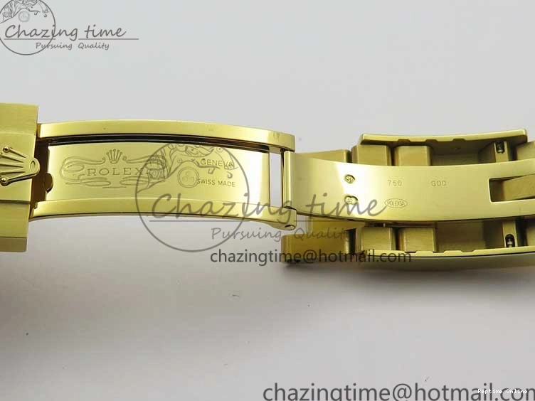 0209 ComfortFit YachtMaster II 2017 baselworld 116688 YG Blue Ceramic JF 1:1 Best Edition on YG Bracelet A 3063